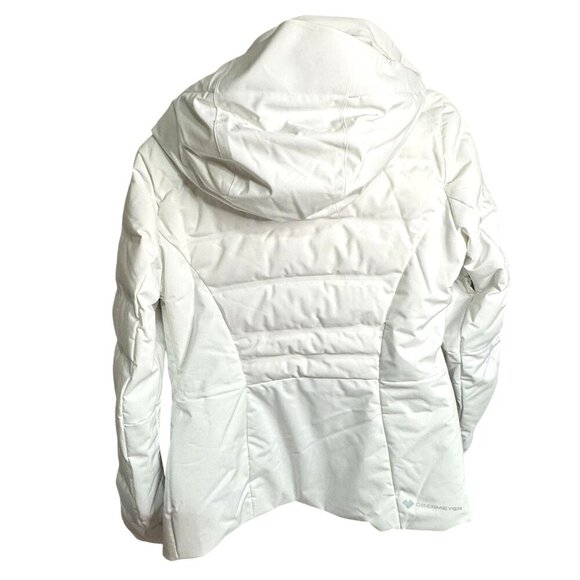 Obermeyer Womens Standard Cosima Down Jacket, White, 8 NWT MSRP $329 - Picture 3 of 12